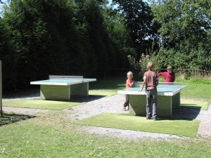 Le parc du Domaine de Keravel - Ping-pong