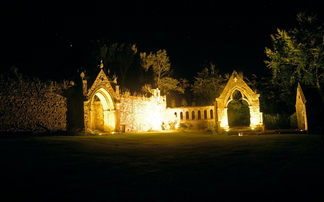 Le parc et ses vestiges